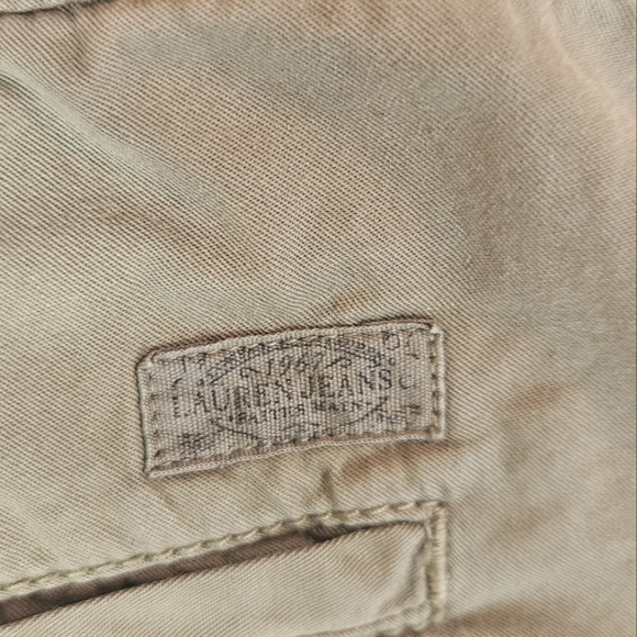 LRL Lauren Jeans Co. Olive Green Casual Shorts Size 10 - Picture 5 of 10